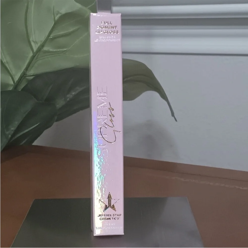 Cookie Dough Fetish Jeffree Star Supreme Lip Gloss NIB FULL SIZE Lippie Makeup